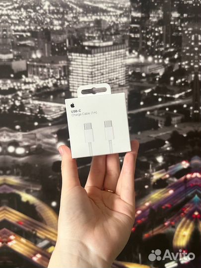 Кабель Type-C to Type-C 1м Apple Оригинал