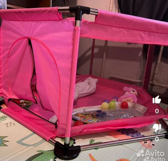 Манеж детский складной