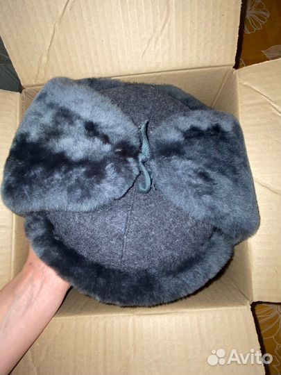 Шапка-ушанка меховая для военнослужащих