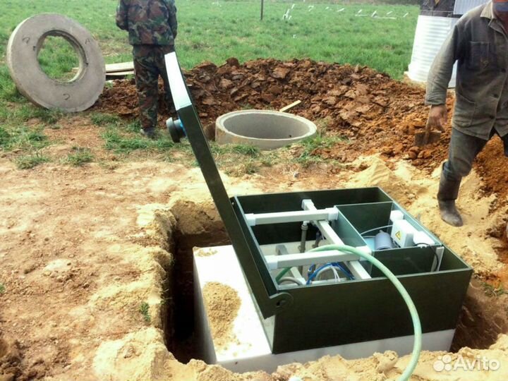 Септик био Нова 3 с переливом