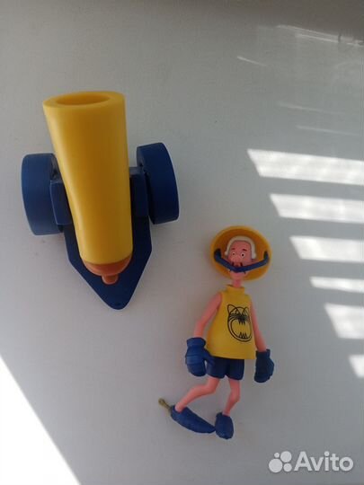 Охранник с пушкой из бременских музыкантов