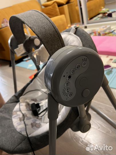 Детские электронные качели lorelli twinkle