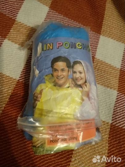 Плащ дождевик новый