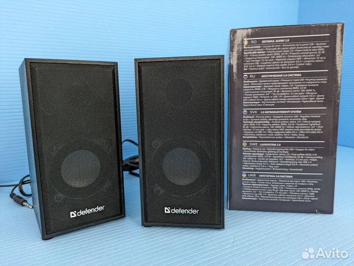 Колонки Defender компьютерные 6в