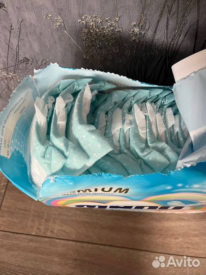 Памперсы manu до 5 кг