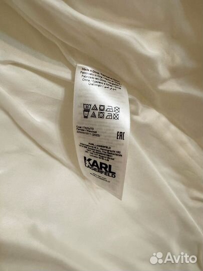 Пуховик женский Karl lagerfeld s