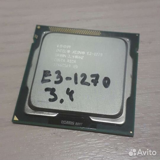 Процессоры 775 и 1155 i7 xeon