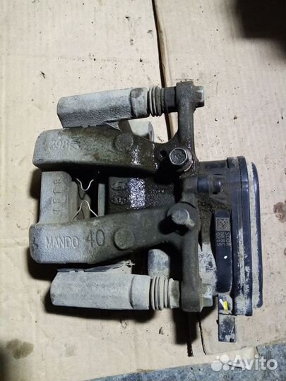 Santa Fe 4 tm 2.4 20г RH Электро Задний суппорт