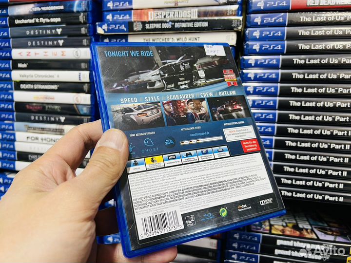 Need for speed ps4 диск