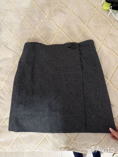 Massimo dutti юбка шерсть