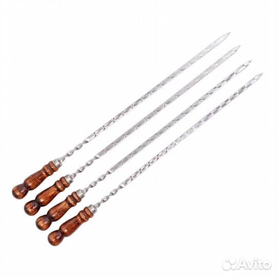 Шампура с деревянными ручками опт/розница
