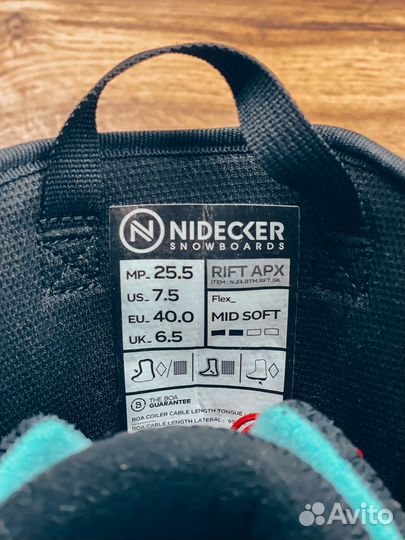 Ботинки для сноуборда Nidecker Rift APX