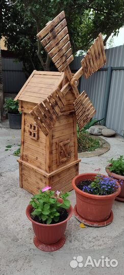 Деревянные Интерьерные изделия - Мельница