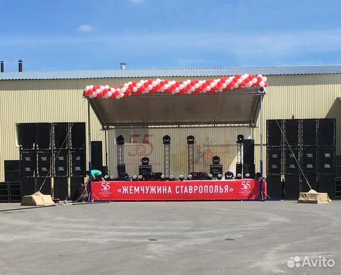 Аренда звук, свет, бэклайн, студия