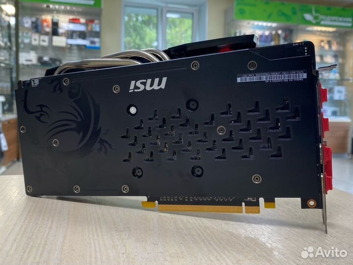 Видеокарта MSI Radeon RX 580 gaming X 4G