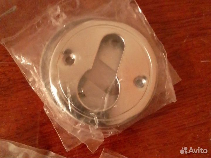 Накладка под цилиндр, хром