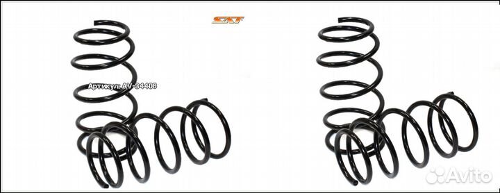 Комплект пружин 2шт задние honda HR-V 3 дверная 19