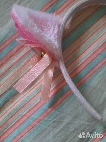 Ушки кошечки ободок