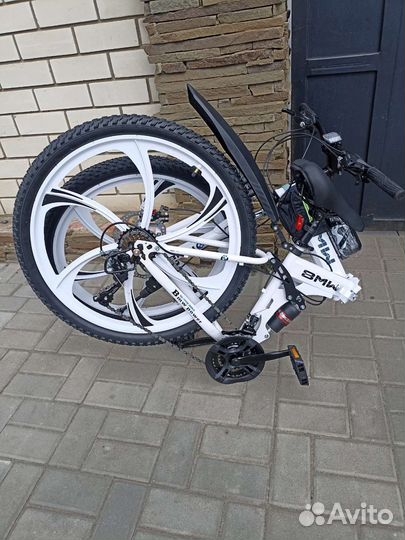 Новый складной велосипед 26 литые диски