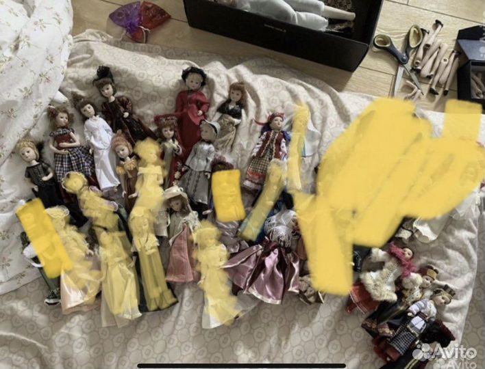 Кукла фарфоровая коллекционная