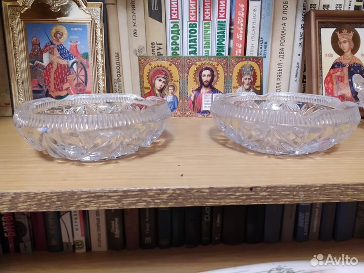 Хрустальная пепельница