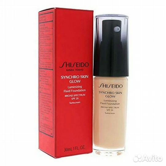 Shiseido флюид тональный