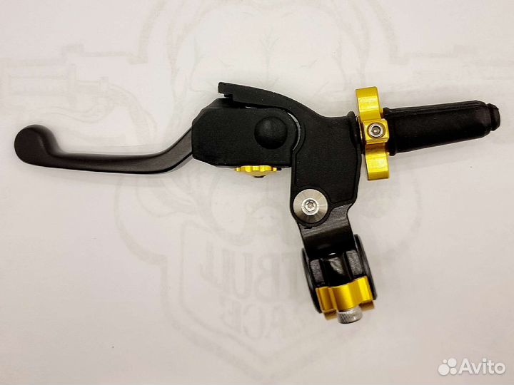 Комплект рычагов сцепления/тормоза otom желтый