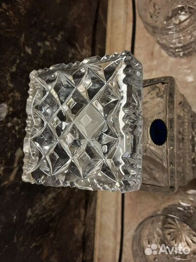 Хрустальный набор для виски Bohemia Madison