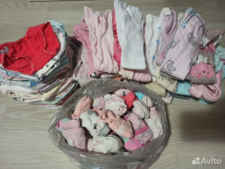 Вещи пакетом на девочку