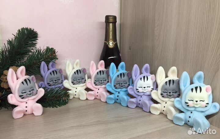 Мыло ручной работы «Кото-зайка»