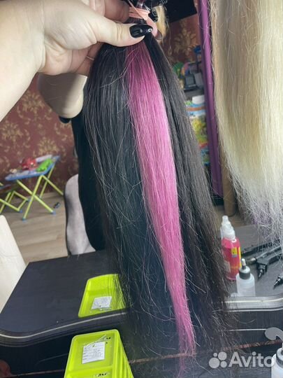 Волосы для наращивания бу