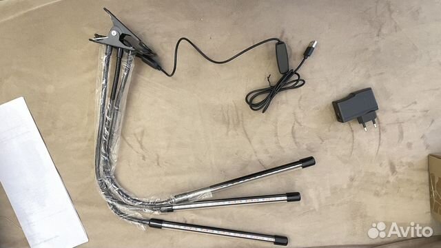 Фитолампа тройная новая