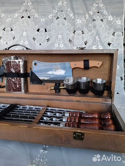 Шашлычный набор в кейсе