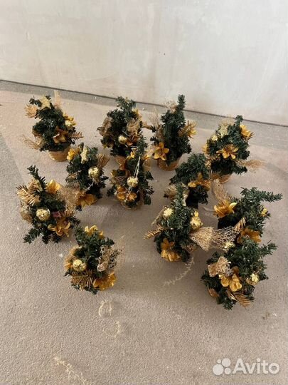 Елочка Елка на стол Декоративное украшение