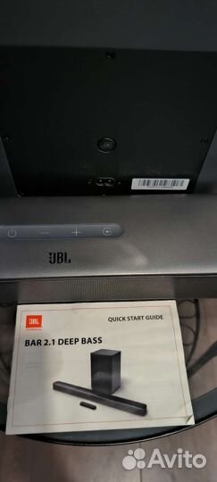 Звуковая панель JBL BAR 2.1 deep bass