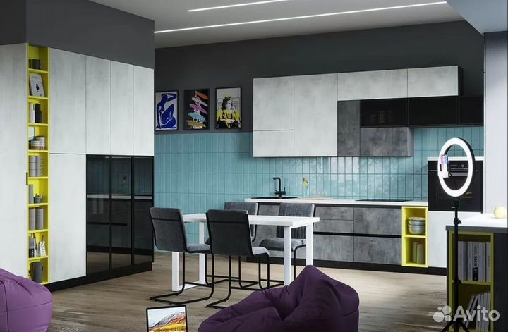 Кухонный гарнитур на заказ Арт.19