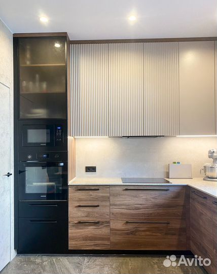 Кухонный гарнитур от изготовителя (кухня на заказ) ном.4755