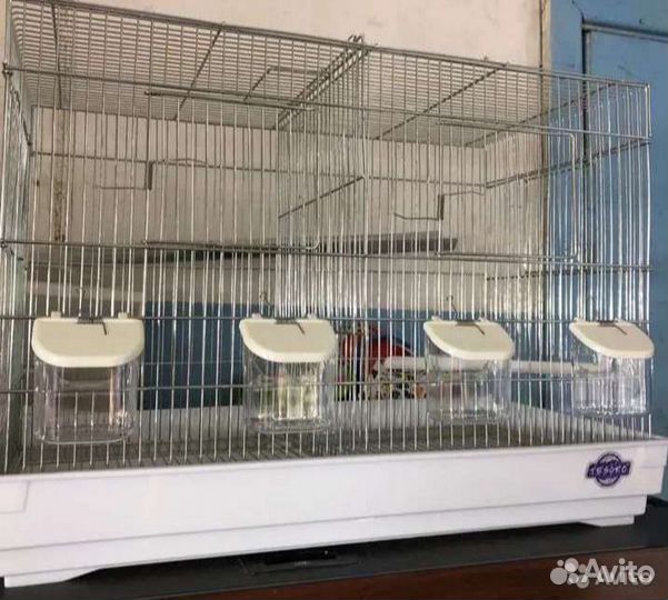 Клетки новые с перегородкой для птиц