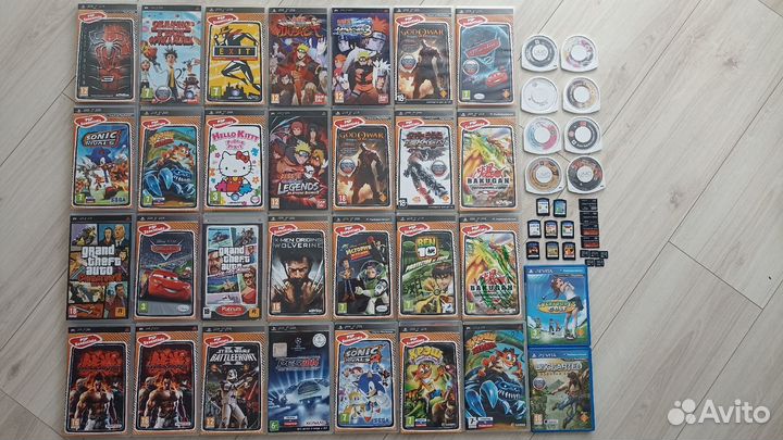 Игры и аксессуары для PSP и PS Vita