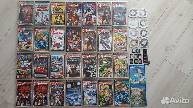 Игры и аксессуары для PSP и PS Vita