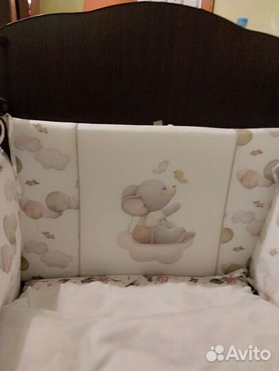 Бортики в детскую кроватку