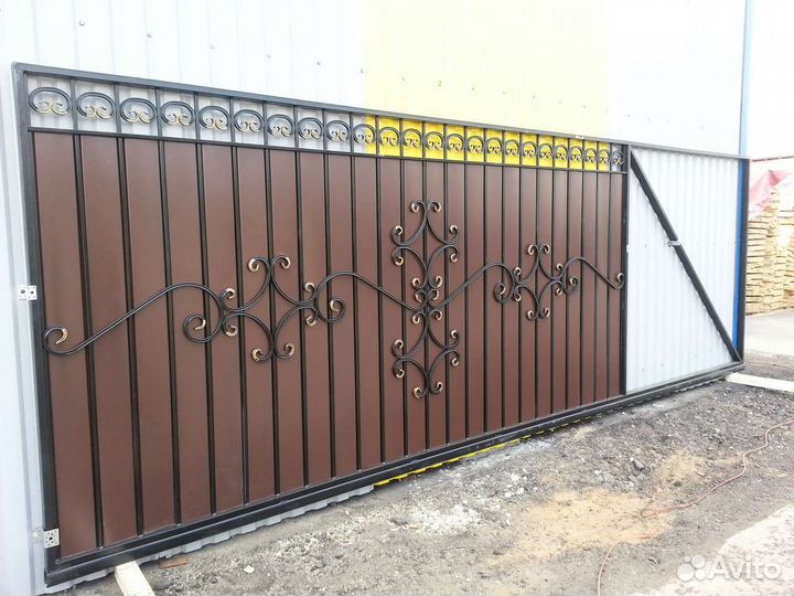 Откатные ворота и воротные системы