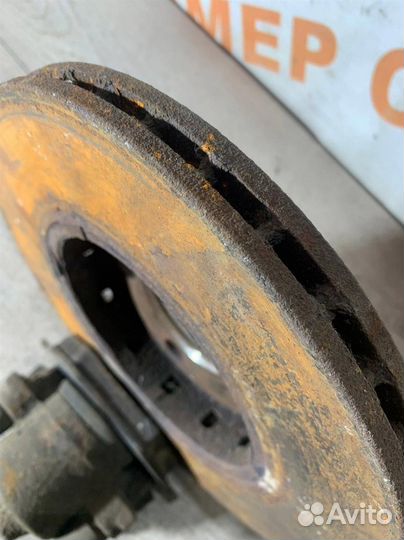 Суппорт передний левый с диском Skoda-Шкода Fabia