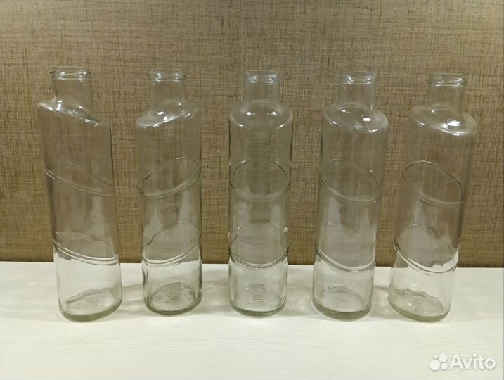 Пустые бутылки (5 шт.)