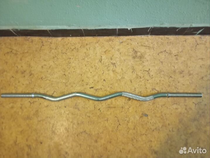 Кривой гриф штанги