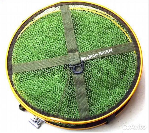 Садок рыболовный круглый прорезиненный