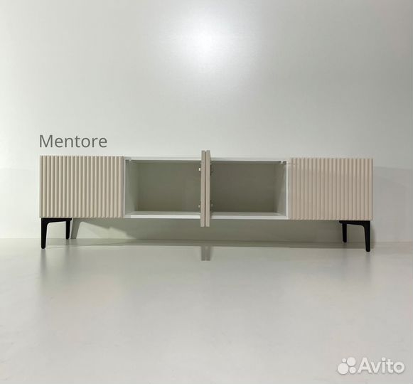 Тумба тв Bravo / на опорах / капучино / 200х40х30