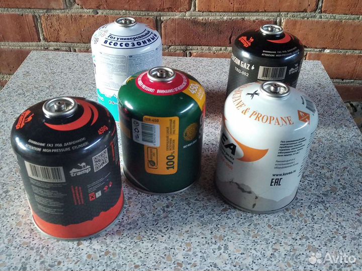 Газ для туристических печек