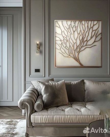 Картина дерево на холсте. Картина на заказ
