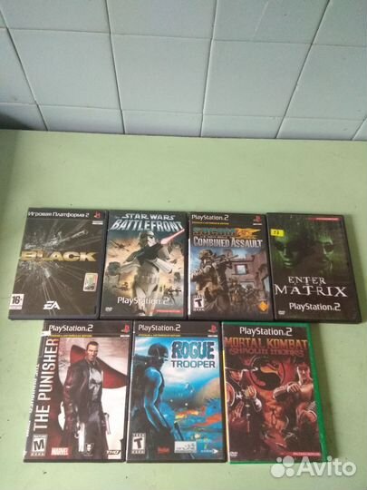 Игровые диски на ps2